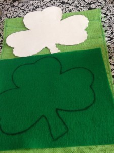 St Patrick's Day Garden Flag 9