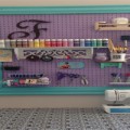 Craft Room Organization with Framed Pegboard Featured Image