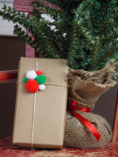 Christmas Gift Wrapping Ideas Using Kraft Paper - Southern Couture