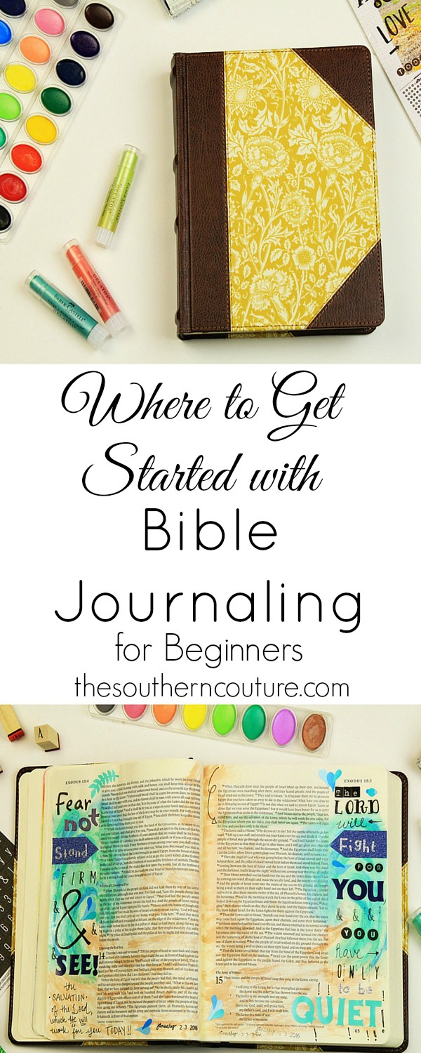 Seeing so many gorgeous entries with Bible journaling can become intimidating. In this first post of many more to come, you can find the basics to get you started with Bible journaling and what basic supplies are great for beginners. Get all the details at thesoutherncouture.com.