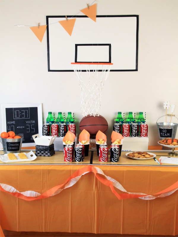 Detailed Plans for a Slam Dunk Basketball Party
