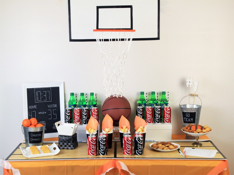 Detailed Plans for a Slam Dunk Basketball Party
