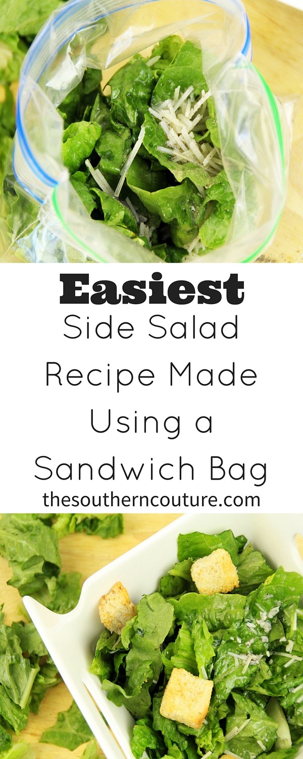 Looking for an EASY and FAST option for lunch or just a nutritious snack? This salad is the PERFECT solution for you. Plus it comes with the coolest HACK you have seen to make it even easier.