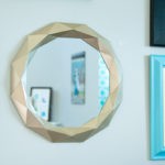 DIY Gold Framed Mirror