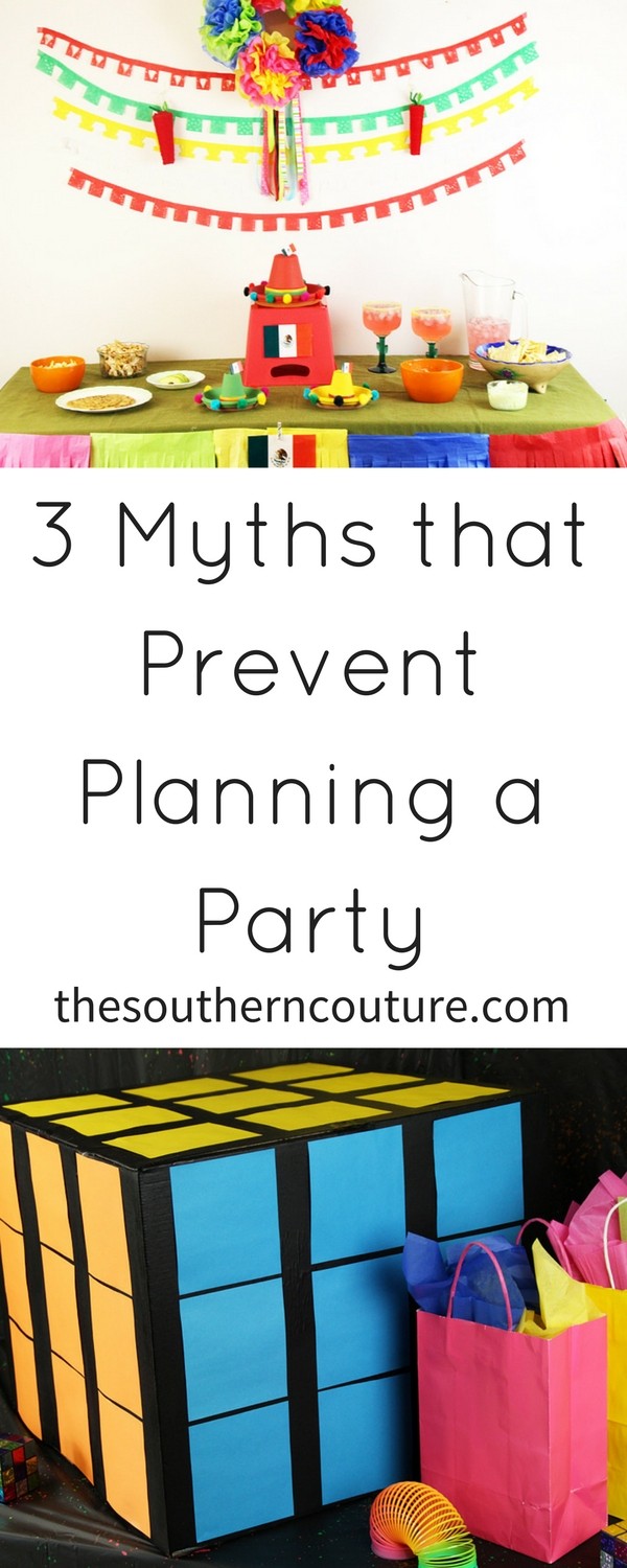 Overcome your fears or worries for planning a party and learn how to overcome the myths that prevent you. You can now stay organized and enjoy celebrating at the same time. Find out all the tips and details now. 