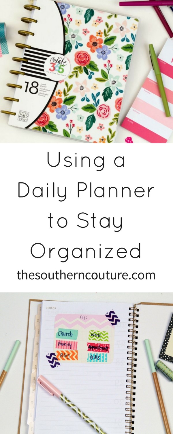 In order to keep the craziness of life under control, it really pays to plan ahead. Find out how to use your daily planner to stay organized and plan ahead. 