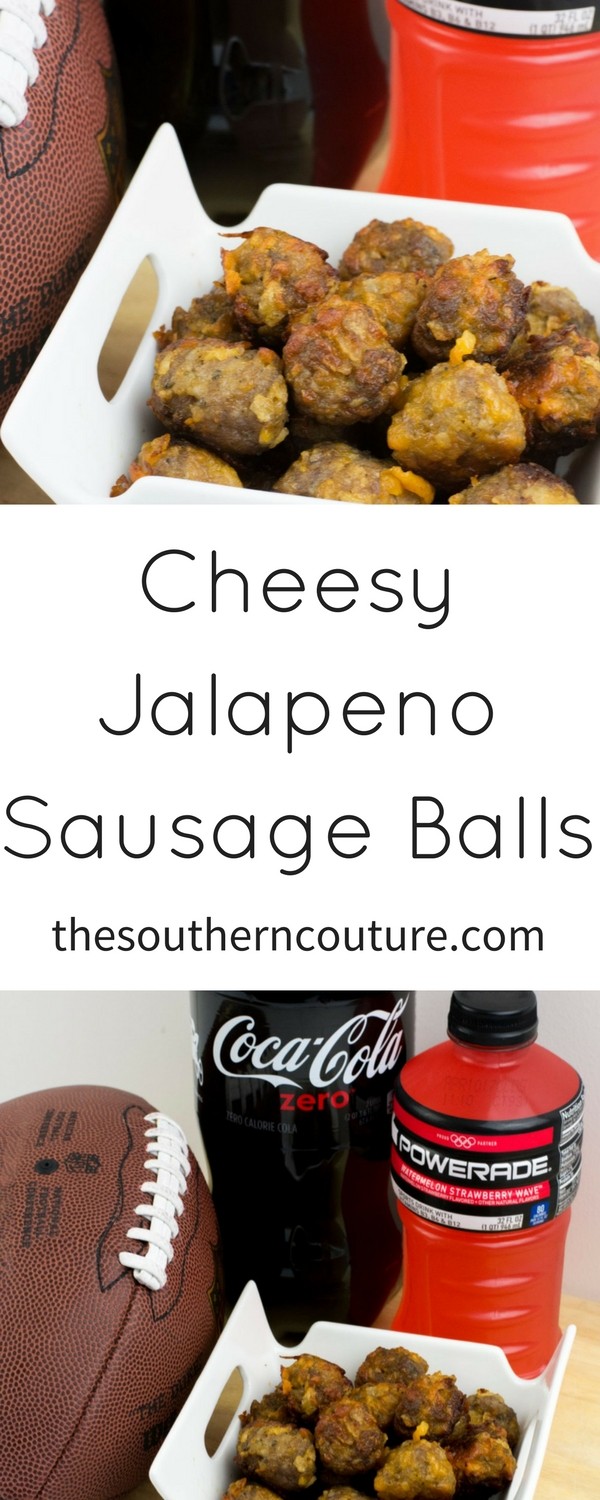 Game nights and parties will never be the same again with this recipe for cheesy jalapeno sausage balls. Plus you can change only one ingredient for a different flavor combo. Get the recipe now!