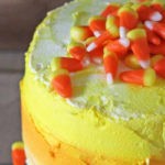 Ombre Candy Corn Cake