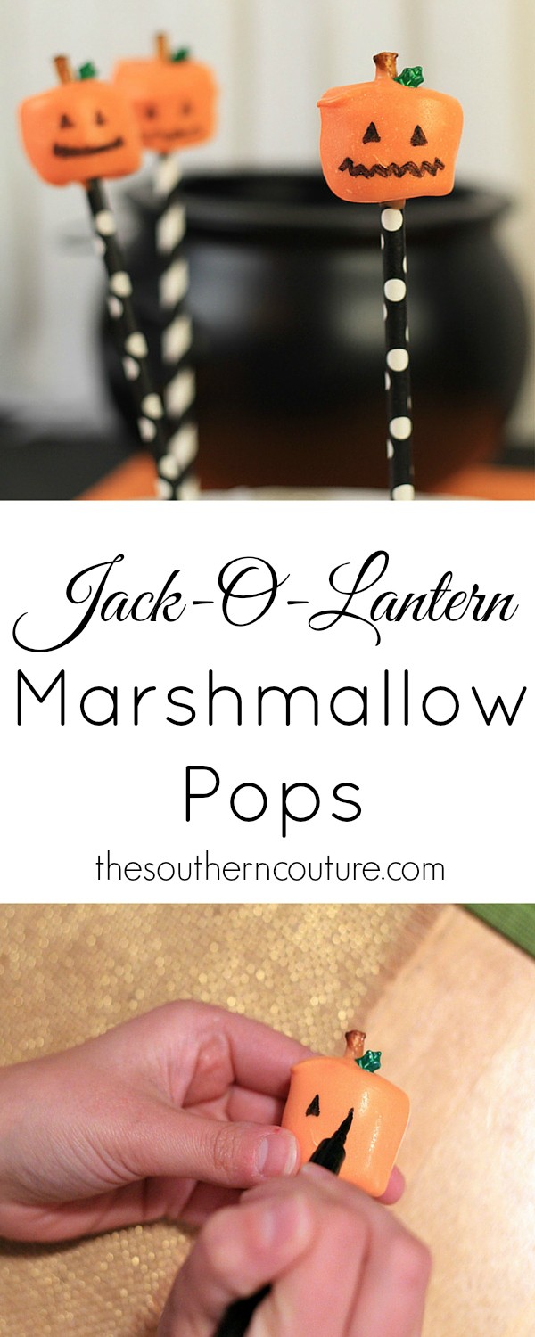 Your kids will love getting in the kitchen to help you decorate these pumpkin marshmallow pops that are perfect for Halloween or Thanksgiving. Get the full recipe now!