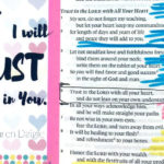 Song Lyrics Printable for Bible Journaling
