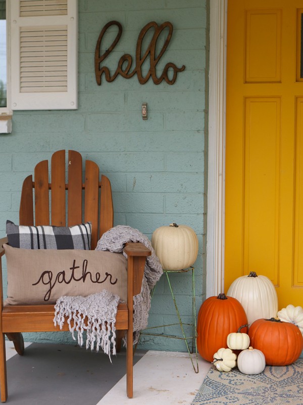 Easy Fall Porch Decorating Ideas