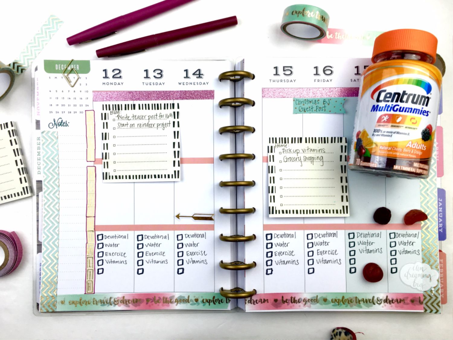 Using a Planner to Organize and Balance Everyday Life