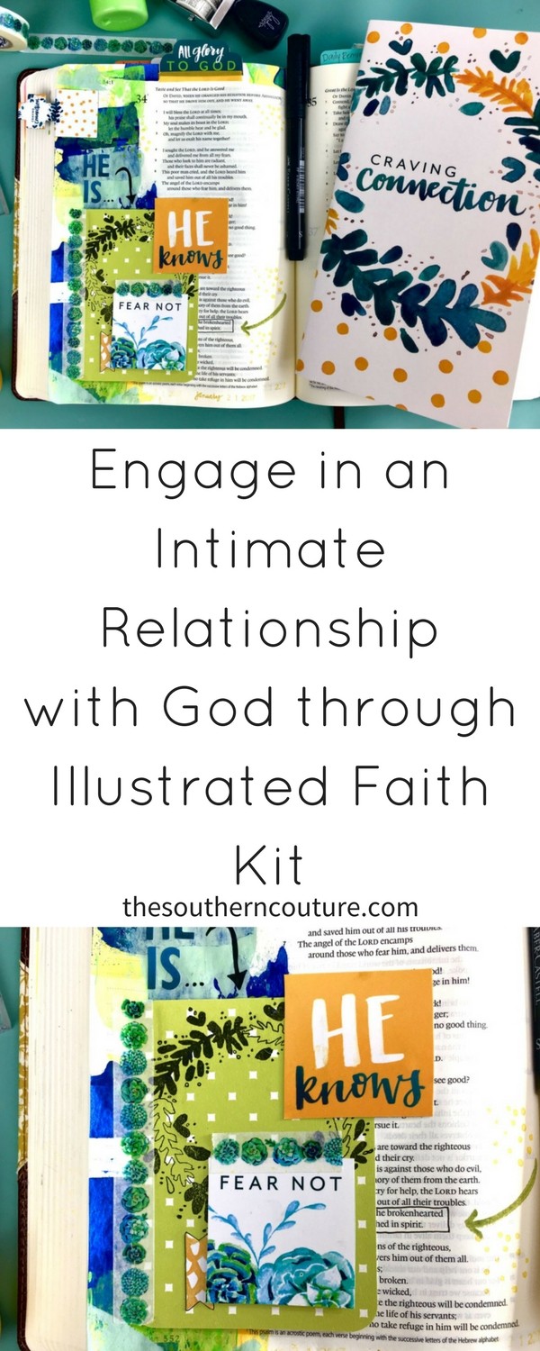 Learn to engage in an intimate relationship with God through Illustrated Faith kit for Bible journaling. The devotional and supplies will guide you too. Learn more about it NOW.