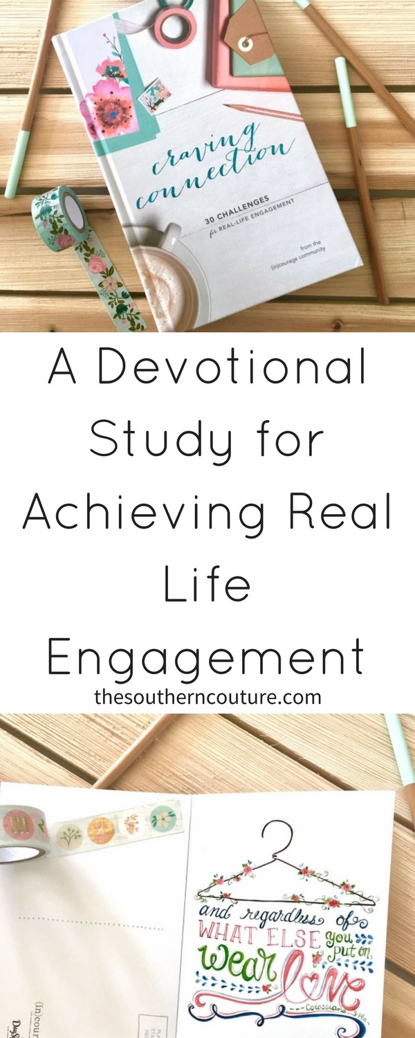 If you want a fresh start, then try starting out with the Craving Connection Daily Devotion and learn How to Achieve Real Life Engagement in Your Life.