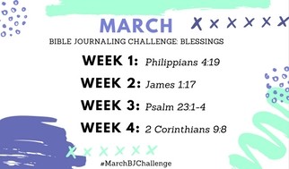March Bible Journaling Challenge