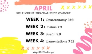 April Bible Journaling Challenge Plus FREE Printable