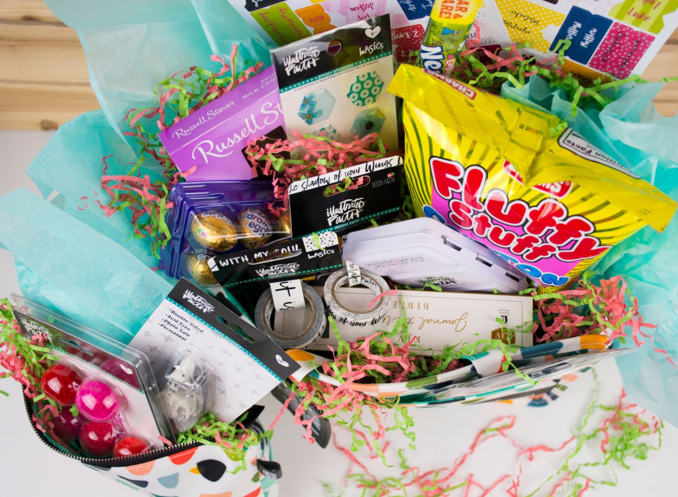 Non-Traditional Easter Basket Idea for Bible Journaing Fans