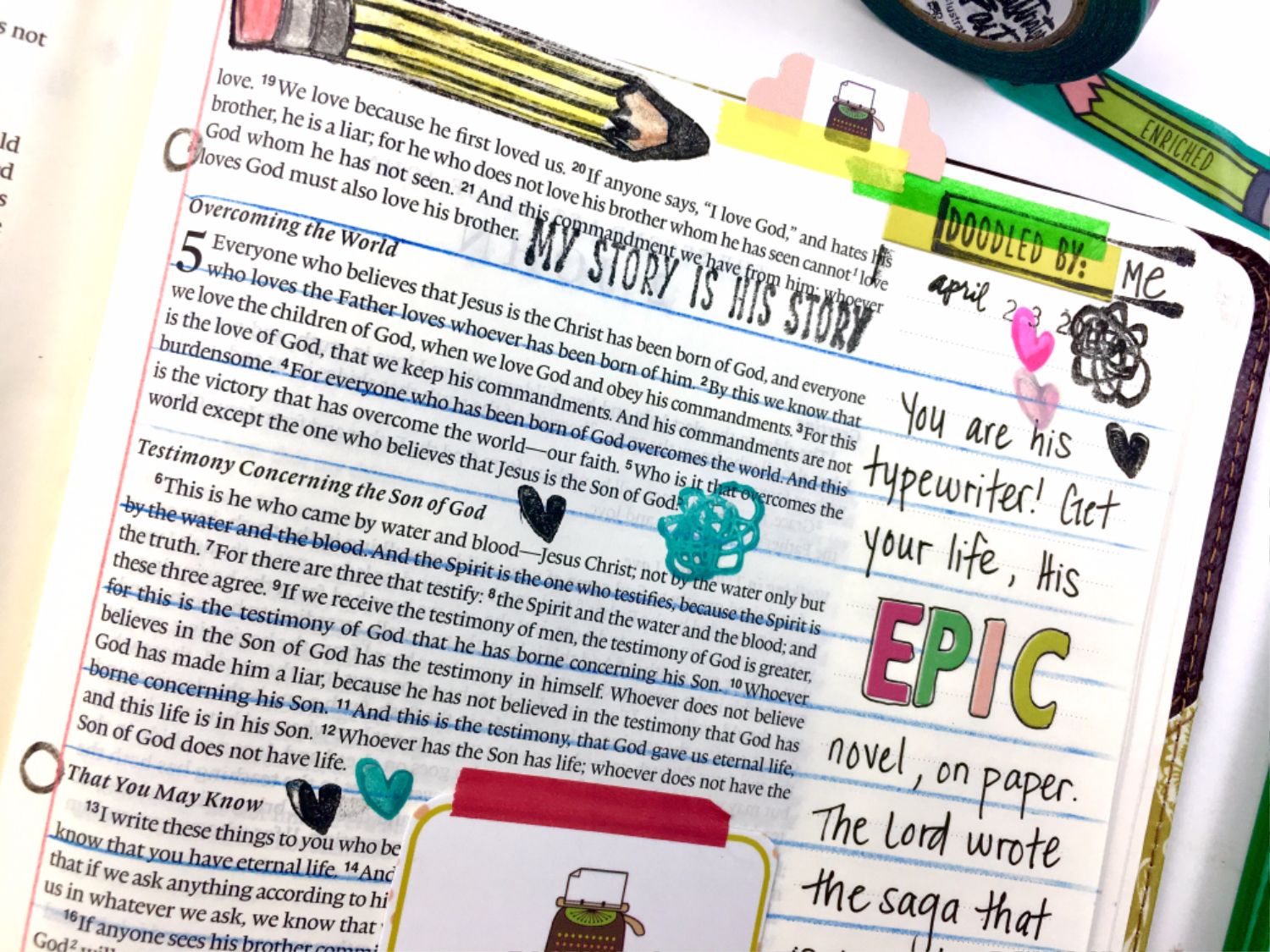 Tips for Bible Journaling No Matter the Artistic Skill Level 