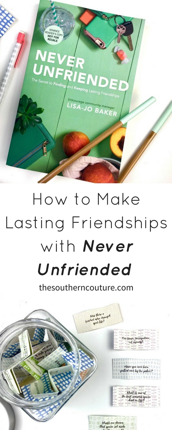 If you are afraid of stepping out again, learn now how to make lasting friendships with Never Unfriended and see your friendships flourish. Get all the details NOW and for SPECIAL pricing!