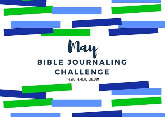 May Bible Journaling Challenge Plus Free Printable 