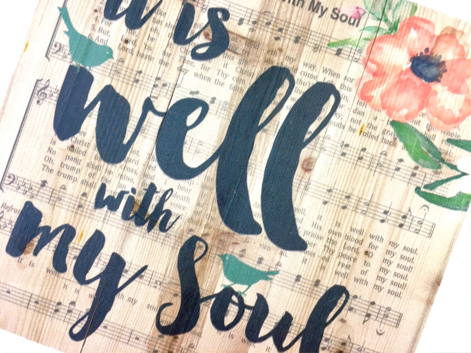 Bible Journaling Ideas Using Hymnal Book Pages 