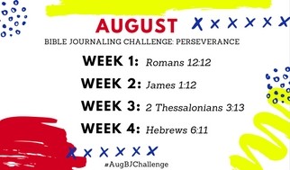 August Bible Journaling Challenge Plus Free Printable