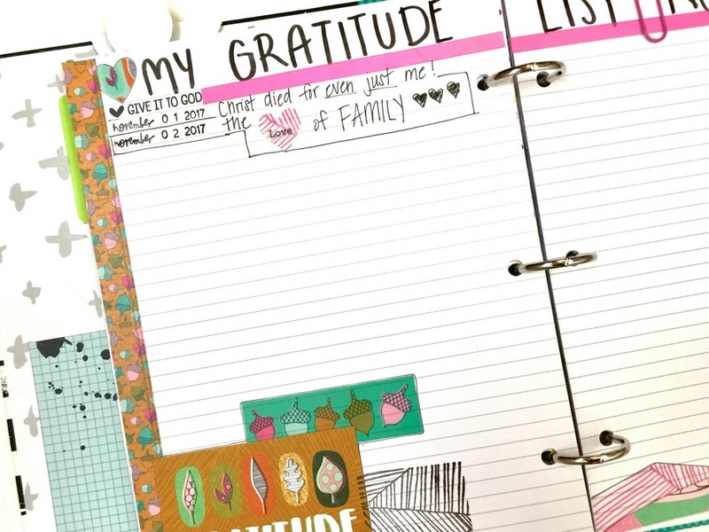 Counting Daily Blessings During November with Gratitude Devotional Kit
