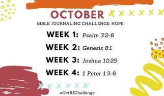 October Bible Journaling Challenge Plus Free Printable 