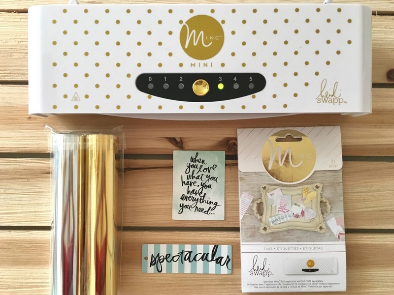 My Favorite Things Craft Edition with the Heidi Swapp Minc Machine