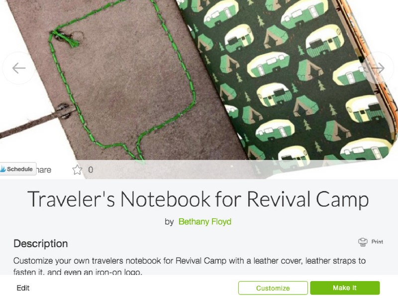 Make a Leather Travelers Notebook with the Cricut Maker