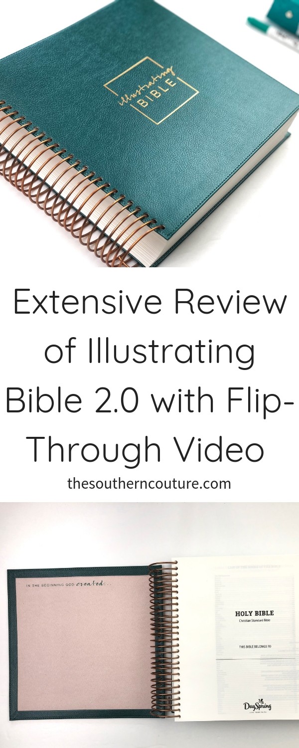 Check out this extensive review of Illustrating Bible 2.0 with flip-through video so you can see all the features, design, and pages up close. 