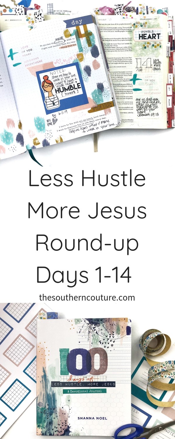 I'm so excited to flip through this 100 Days of Less Hustle More Jesus Round-up Days 1-14 and share with you how I'm keeping it simple but still a ton of fun. 