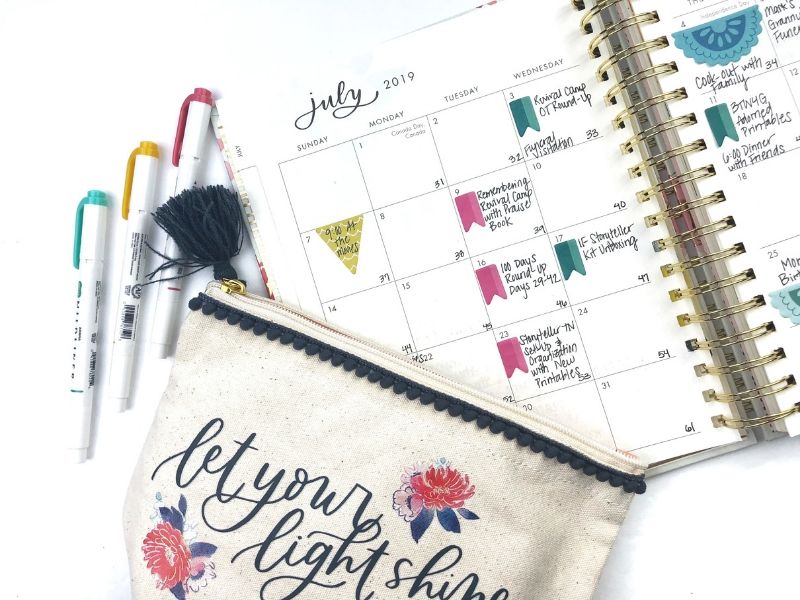 Planner Tips and Tricks with Planner Accessories Organization