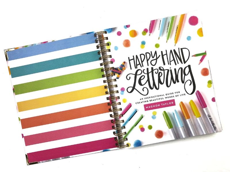Review and Flip-Through of Maghon Taylor's Happy Hand Lettering 