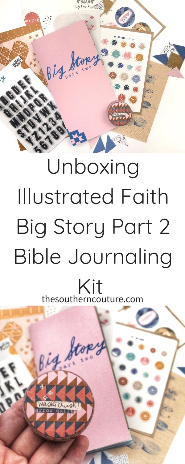 Let's have some fun while unboxing Illustrated Faith Big Story Part 2 BIble journaling kit and keep working through this study together.
