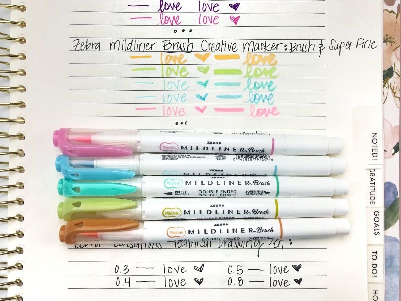 My Favorite Pens and Markers for Bible Journaling and Planners
