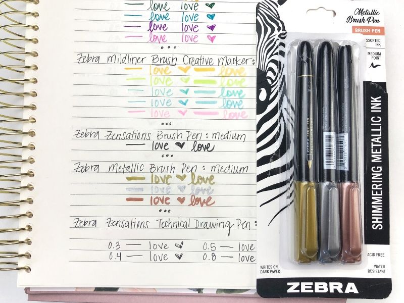 The Best Pens for Journaling and Scrapbooking – Print Smitten Paper Co