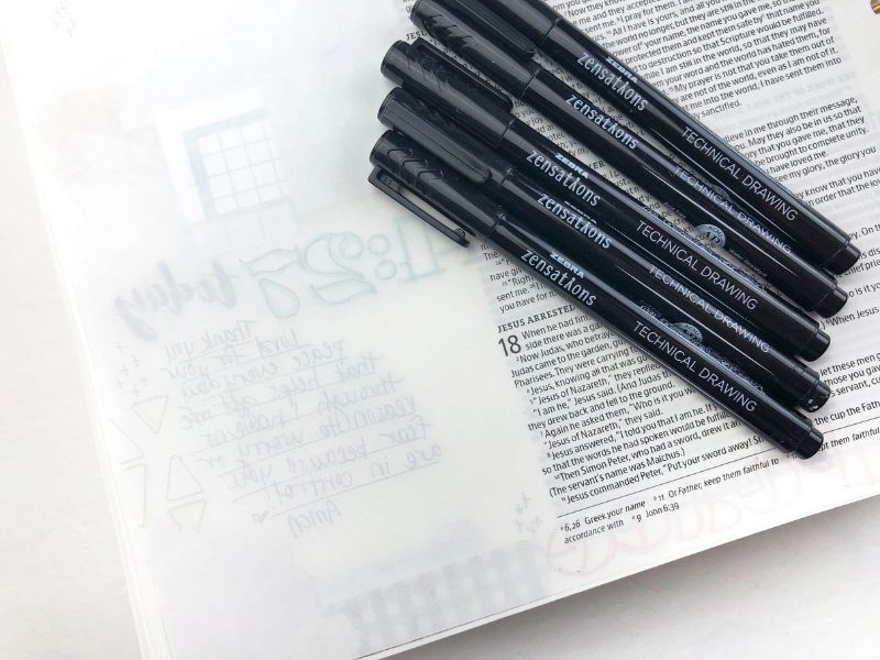 Perfect Black Pen for Bible Journaling 
