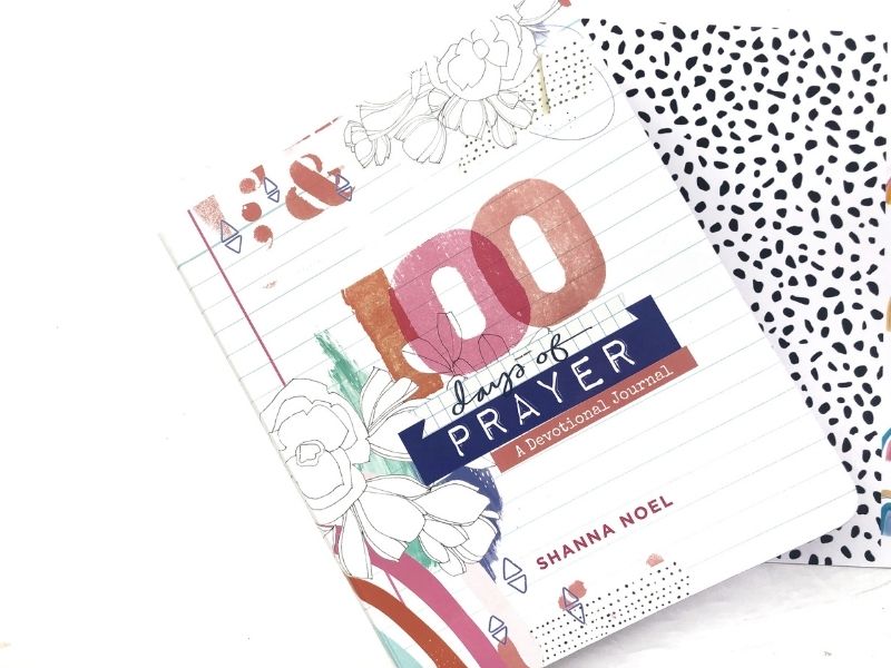 100 Days of Prayer Flip-Through with Journaling Ideas 
