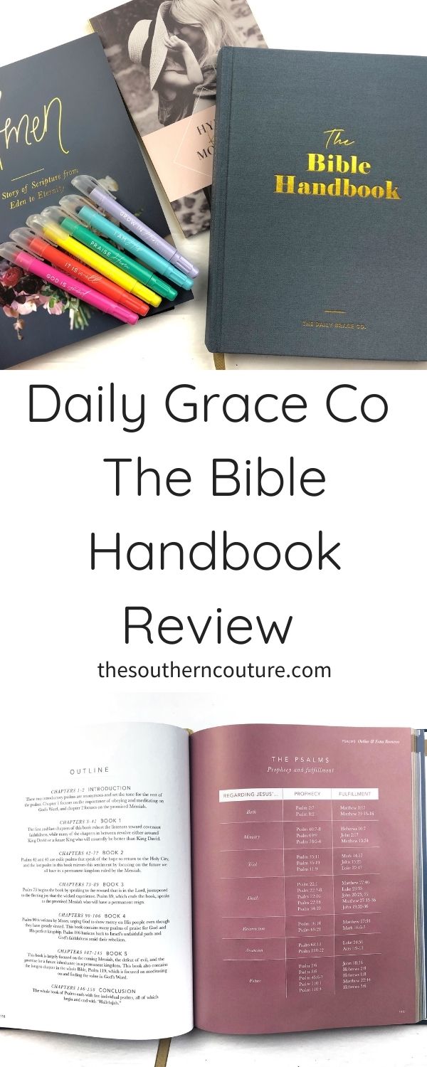The Daily Grace Co The Bible Handbook review is one that you do not want to miss as a companion for all your Bible studies. 