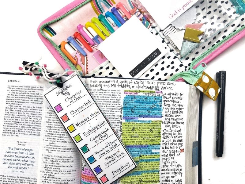 Bible Study Highlighting Guide and Tips