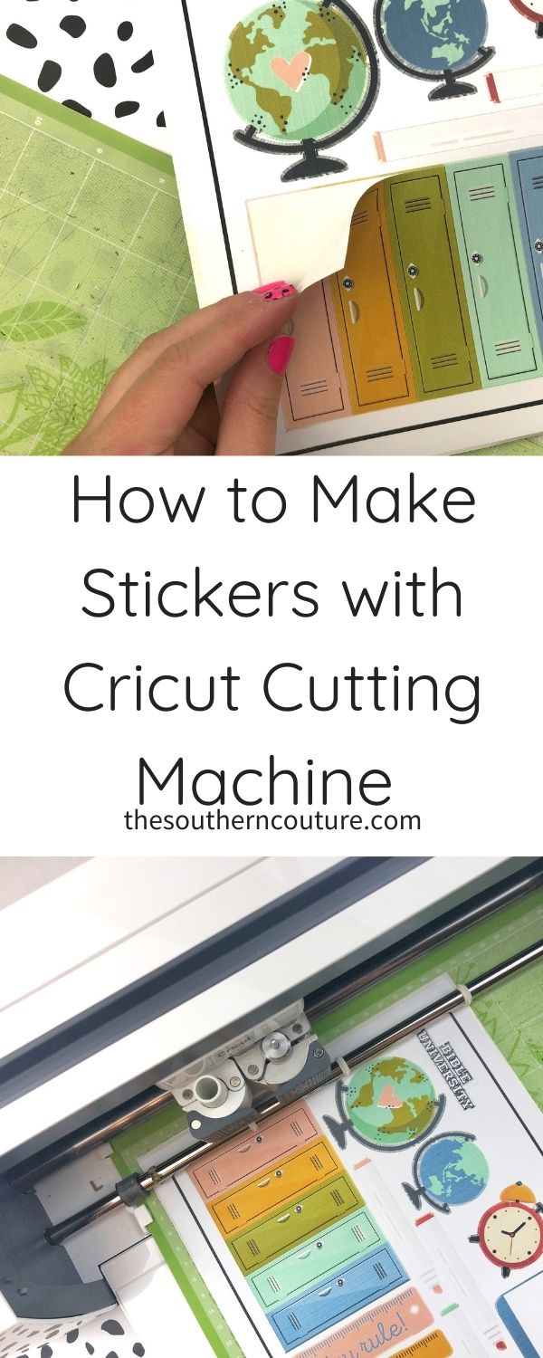 Learn how to make stickers with Cricut cutting machine for Bible journaling, planners, and more. 