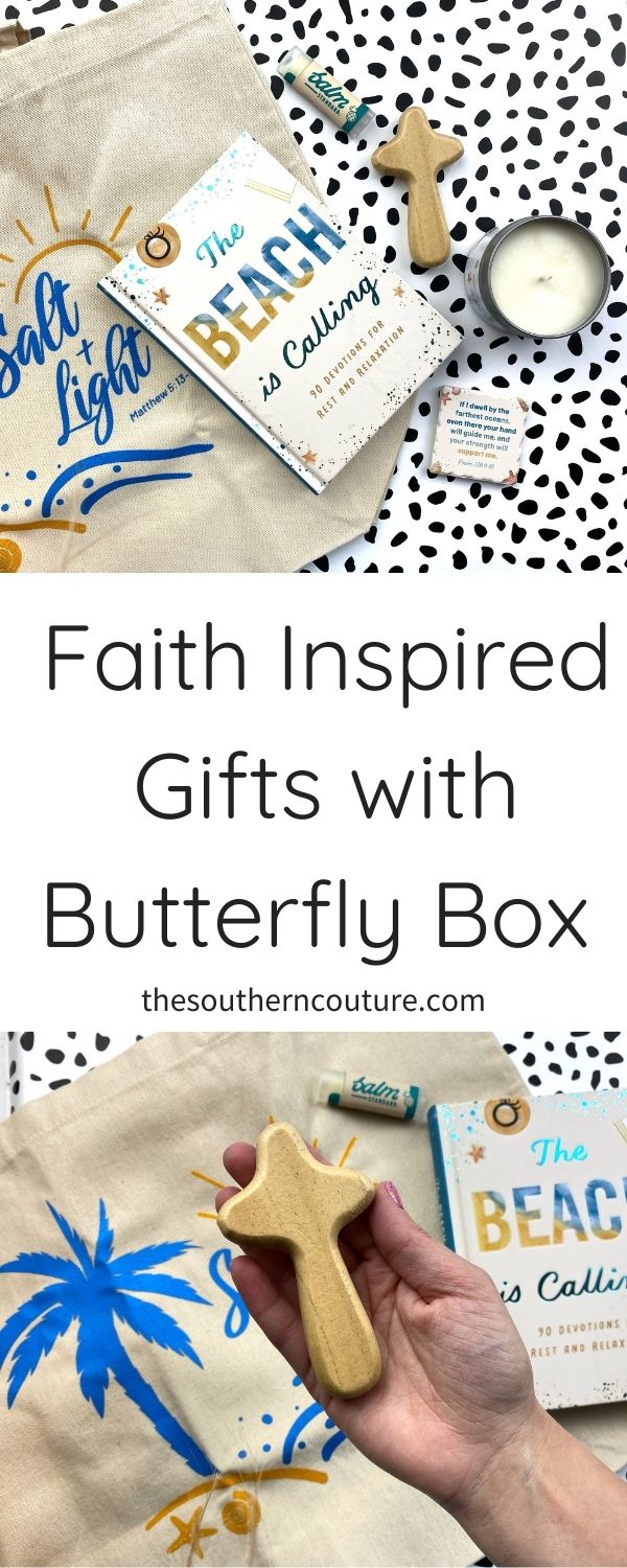 Check out this monthly curation of faith inspired gifts with Butterfly Box and even with a fun SALE. 