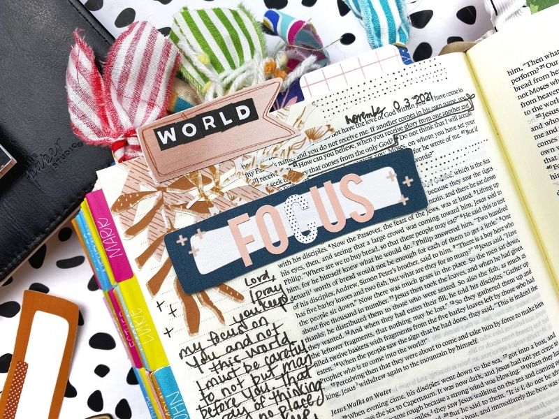 Bible Journaling Made Simple with Fallen Study Entry