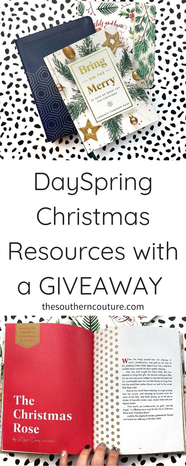 Check out these amazing DaySpring Christmas resources with a GIVEAWAY to enjoy this holiday season either for yourself or as a family.