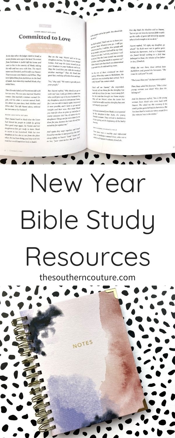 Today I am sharing New Year Bible study resources and giveaway from DaySpring to help you dig deeper into God's Word.