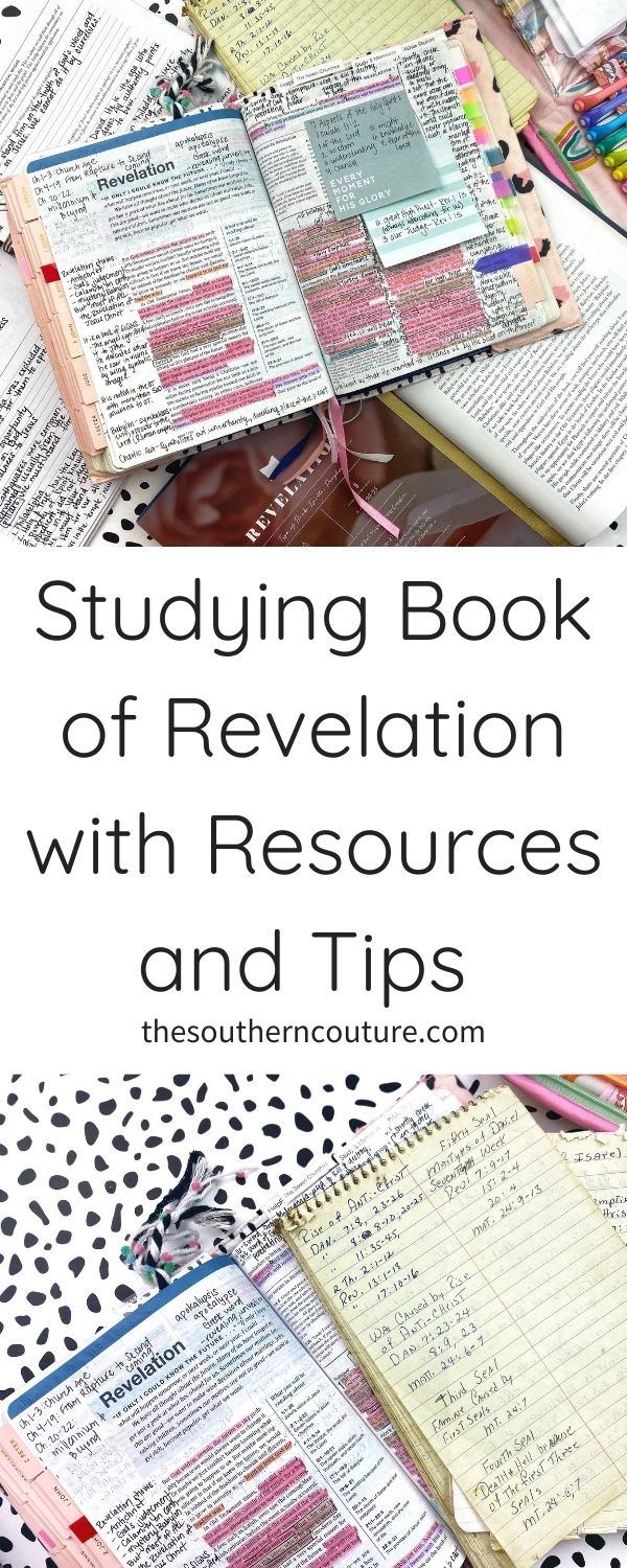 Get ready for studying book of Revelation with resources and tips to keep you from feeling overwhelmed or intimidated. 