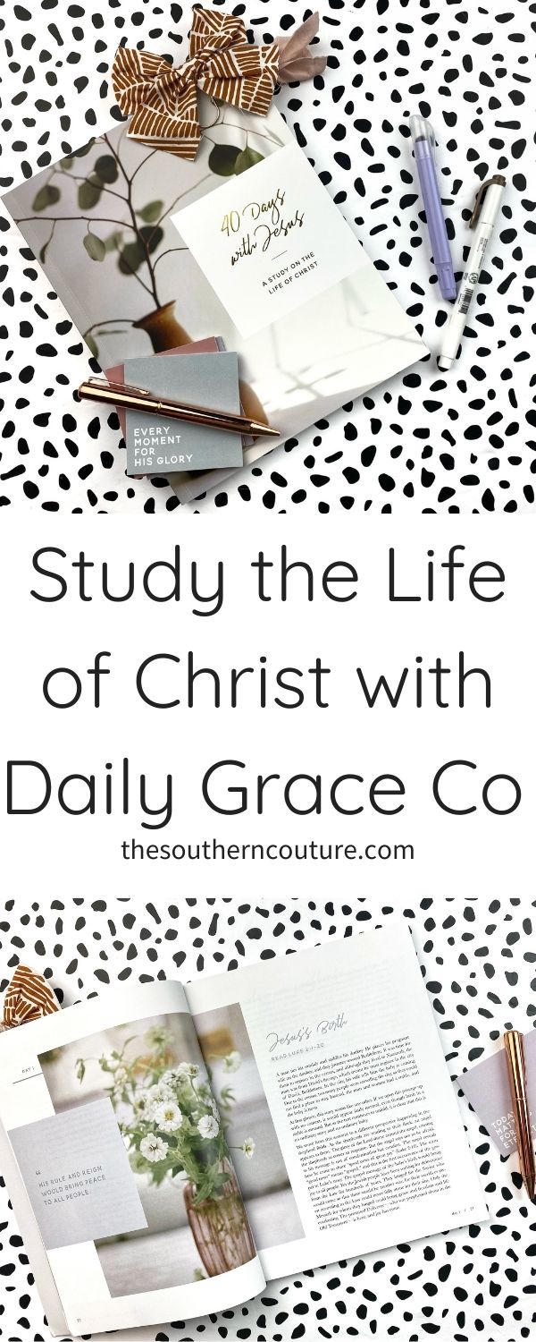 Join me to study the life of Christ for Lent with Daily Grace Co this year. There is also a Lent reading plan.