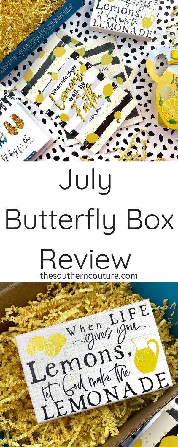 Check out the July Butterfly Box review to help you stay encouraged and positive no matter what life seems to throw at you. 