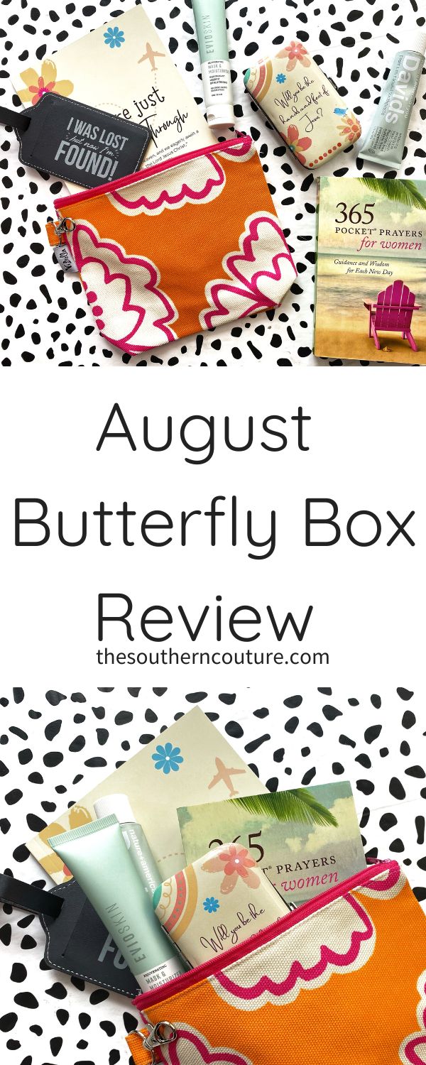 Check out the August Butterfly Box Review as we focus on this earth as a temporary dwelling looking forward to Heaven. 